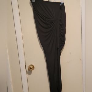 Black Fishtail Skirt